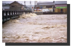 災害状況写真　国東市　安岐川